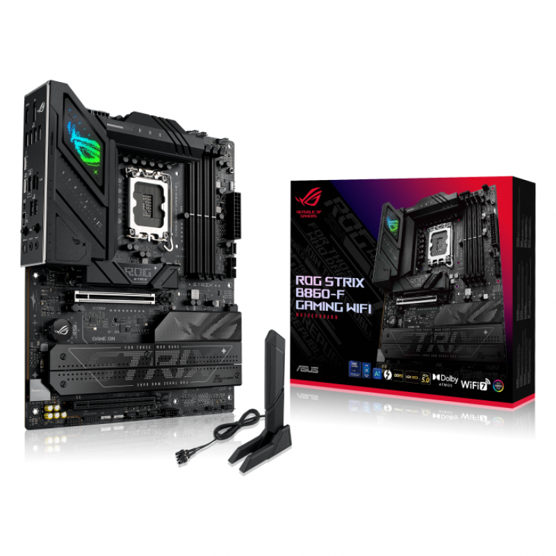 Дънна платка ASUS ROG STRIX B860-F GAMING WIFI DDR5, ASUS-MB-ROG-B860-F-WF