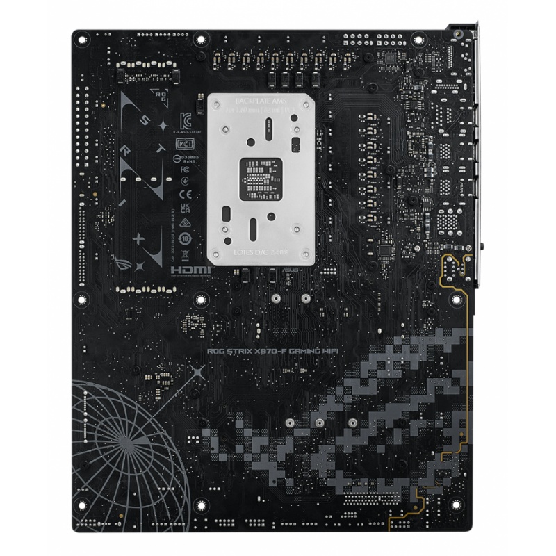 Дънна платка ASUS ROG STRIX X870-F GAMING WIFI AM5 DDR5, ASUS-MB-STRIX-X870-F-WF