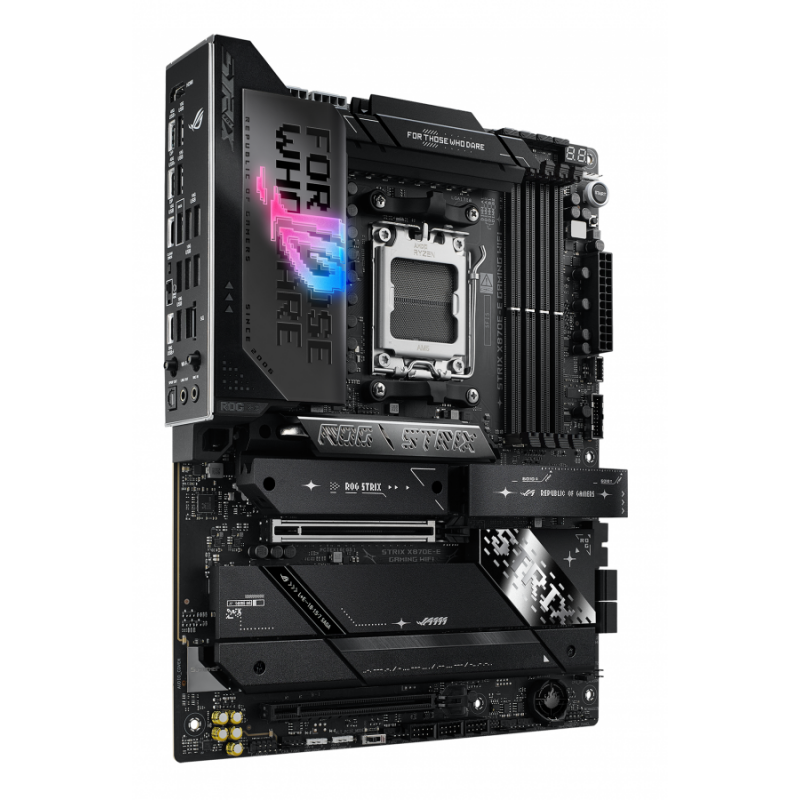 Дънна платка ASUS ROG STRIX X870E-E GAMING WIFI AM5 DDR5, ASUS-MB-STRIX-X870E-E
