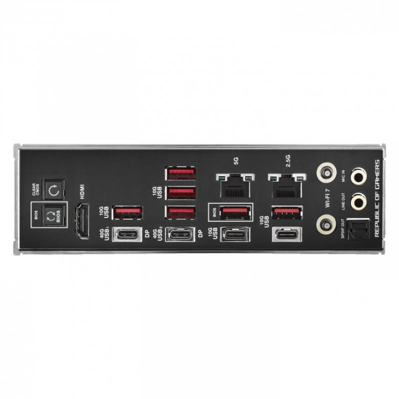 Дънна платка ASUS ROG STRIX X870E-E HERO WIFI AM5 DDR5, ASUS-MB-ROG-X870E-HERO