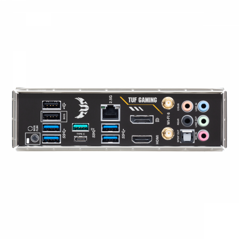 Дънна платка ASUS TUF GAMING B550-PLUS WIFI II socket AM4, 4xDDR4, Aura Sync, PCIe 4.0, ASUS-MB-TUF-B550-PLUS-WF