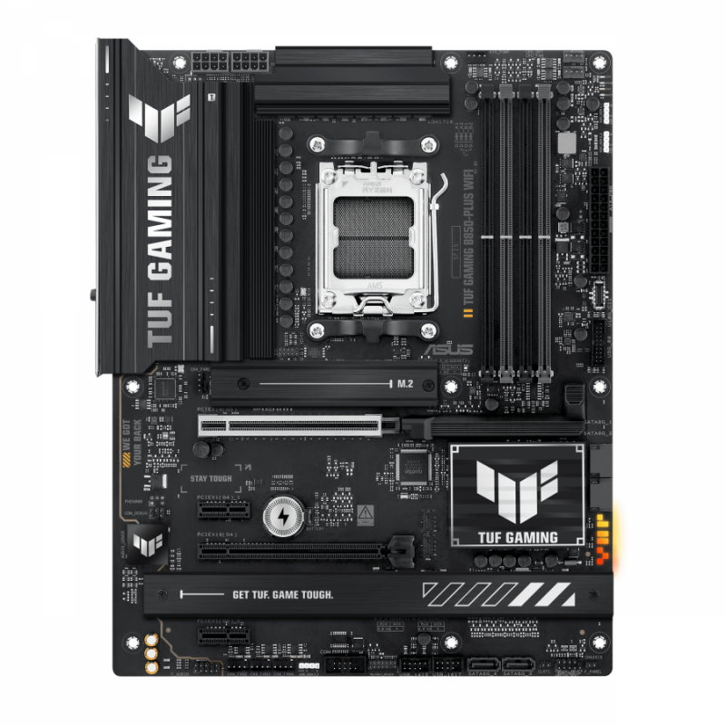 Дънна платка ASUS TUF GAMING B850-PLUS WIFI 7 socket AM5, ASUS-MB-TUF-B850-PLUS-WF