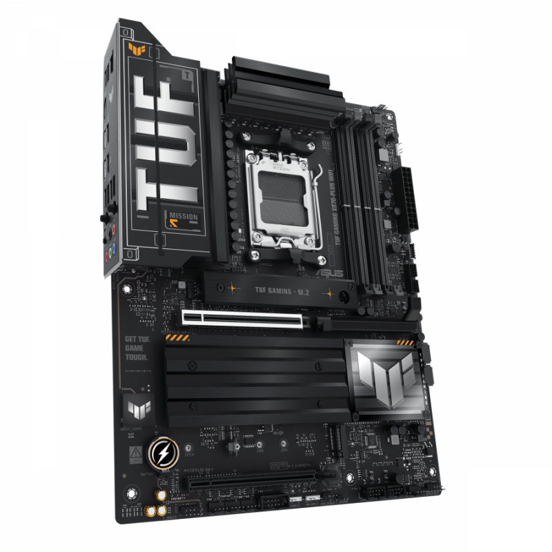 Дънна платка ASUS TUF GAMING X870-PLUS WIFI AM5 DDR5, ASUS-MB-TUF-X870-P-WF