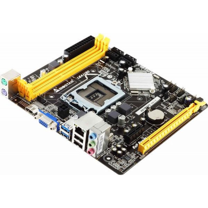Дънна платка BIOSTAR H81MHV3, Intel H81, sock. 1150, Ver 7.3-BIO-MB-H81MHV3