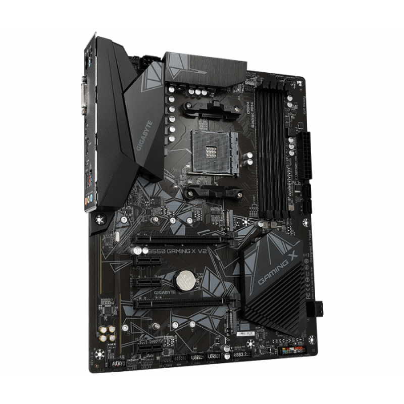 Дънна платка GIGABYTE B550 GAMING X V2 Socket AM4, 4 x DDR4, RGB Fusion, (rev. 1.0)-GA-MB-B550-GAMING-X-V2