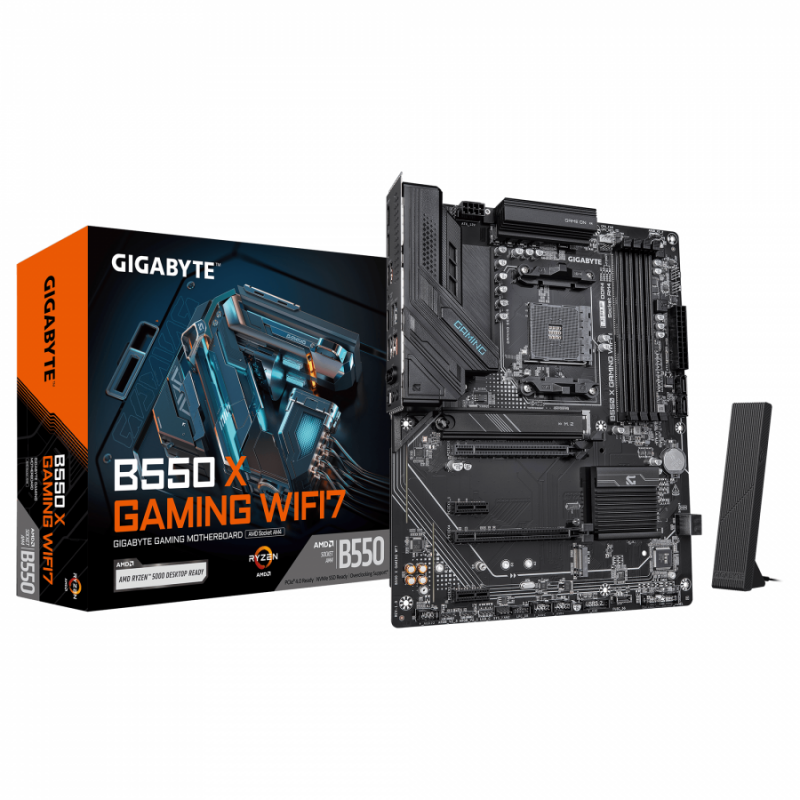 Дънна платка GIGABYTE B550 X GAMING WIFI7, Socket AM4