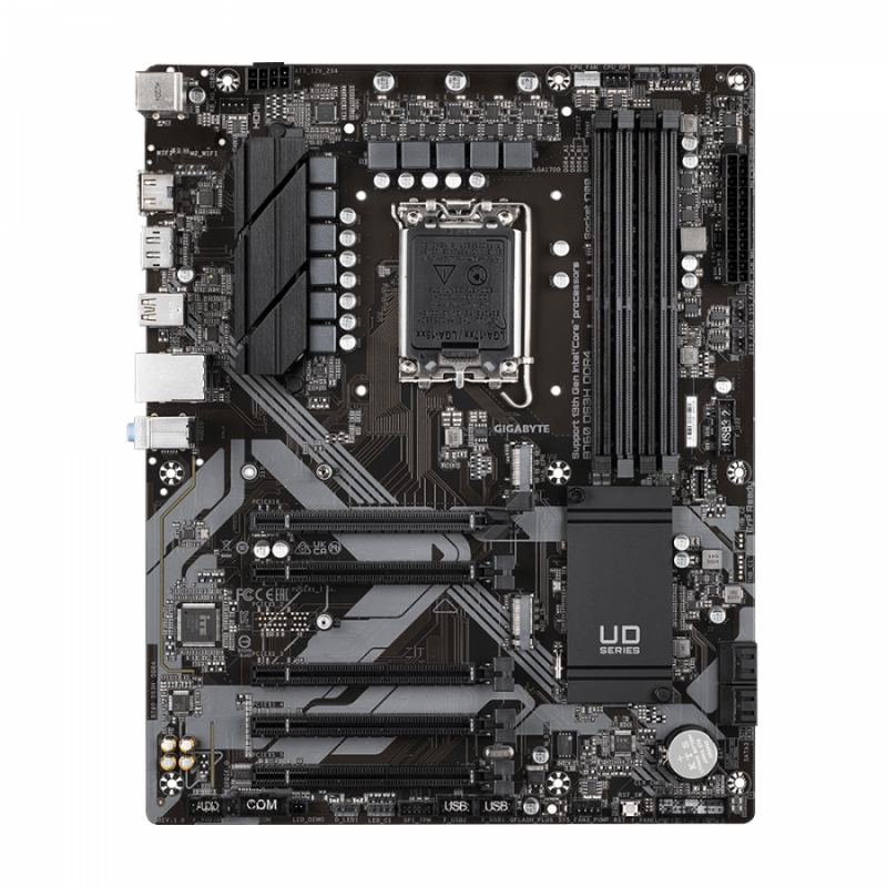 Дънна платка GIGABYTE B760 DS3H, socket 1700, ATX 4xDDR4, GA-MB-B760M-DS3H-D4