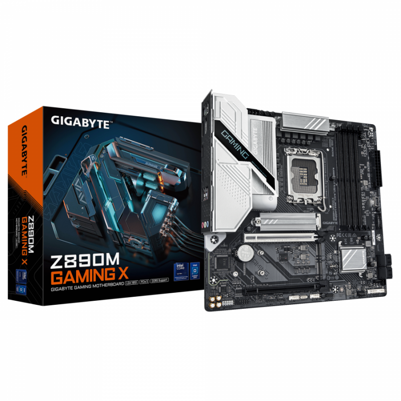 Дънна платка GIGABYTE Z890M GAMING X, LGA 1851, GA-MB-Z890M-GAM-X