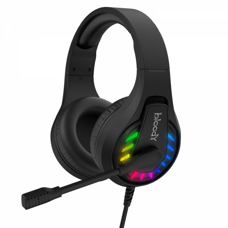 A4tech Геймърски слушалки с микрофон Bloody G230. 7.1,USB, черен, A4-HEAD-G230-BLACK