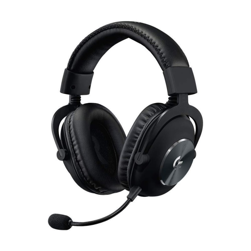 Бъндъл Геймърски слушалки Logitech PRO X + Поставка за слушалки, LOGITECH-HEAD-PRO-X-BUN