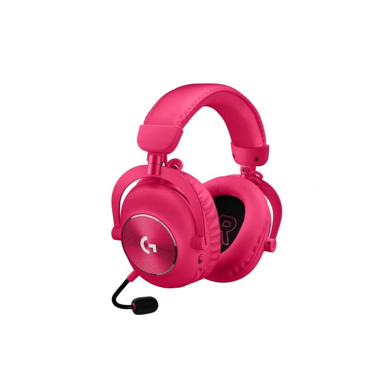 Безжични Геймърски слушалки Logitech PRO X 2 Magenta, LOGITECH-HEAD-PRO-X2-M