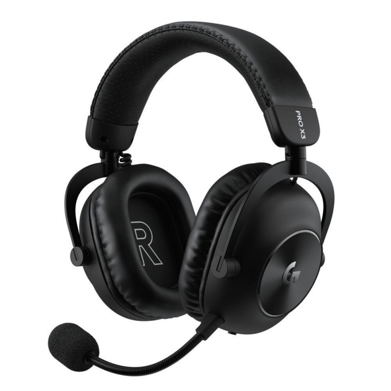 Безжични Геймърски слушалки Logitech PRO X3 Lightspeed - Черни