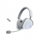 Геймърски безжични слушалки ASUS ROG Delta II White - USB-C, Aura Sync RGB, ASUS-HEAD-ROG-DELTA-II-W