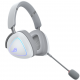 Геймърски безжични слушалки ASUS ROG Delta II White - USB-C, Aura Sync RGB, ASUS-HEAD-ROG-DELTA-II-W