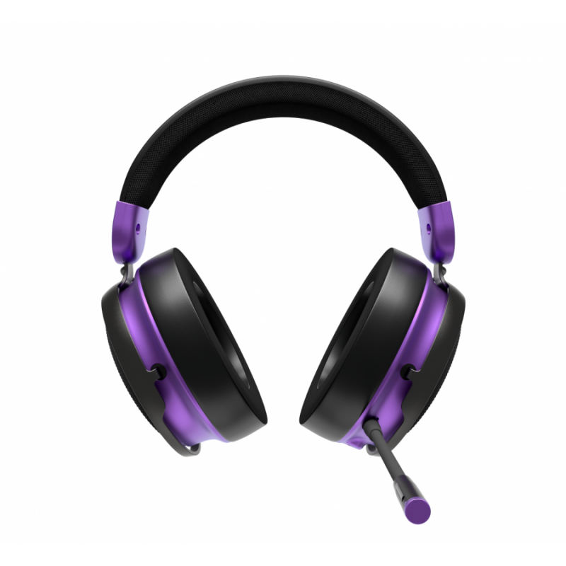 Геймърски безжични слушалки Dark Project Sono Wireless - Black/Violet, FSH-DPP-HS-SONO-W-BLACK
