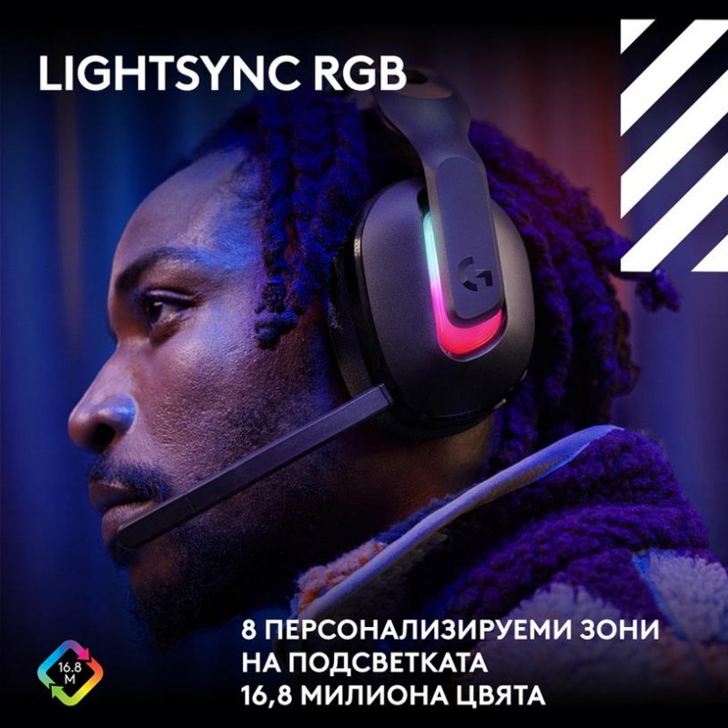 Геймърски безжични слушалки Logitech ASTRO A20 X Lightspeed - Черен