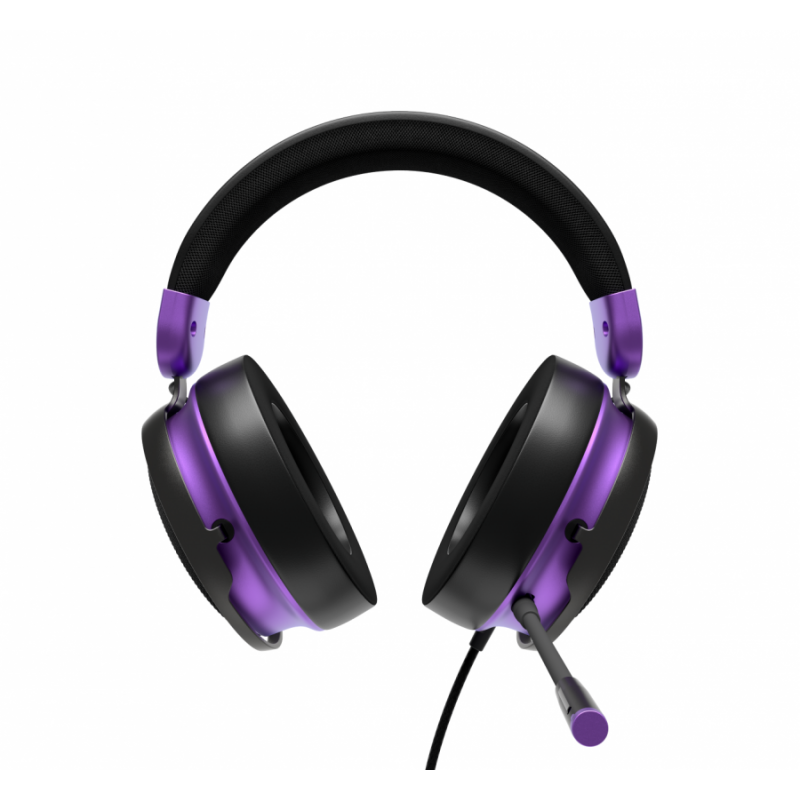 Геймърски слушалки Dark Project Sono Wired - Black/Violet, FSH-DPP-HS-SONO-BLACK