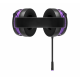 Геймърски слушалки Dark Project Sono Wired - Black/Violet, FSH-DPP-HS-SONO-BLACK