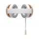 Геймърски слушалки Dark Project Sono Wired - White/Gold, FSH-DPP-HS-SONO-WHITE