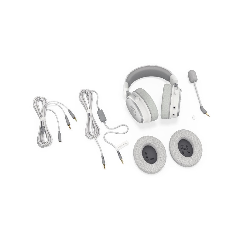 Геймърски слушалки ENDORFY Viro - Onyx White, END-HEAD-EY1A004