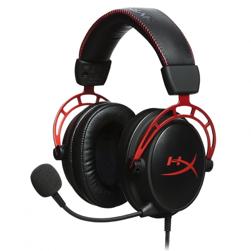 Геймърски слушалки HyperX Cloud Alpha Red, HX-HEAD-CA-RD