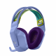 Геймърски слушалки Logitech G733 Lilac Lightspeed Wireless RGB, Микрофон, Лилави-LOGITECH-HEAD-G733-LI