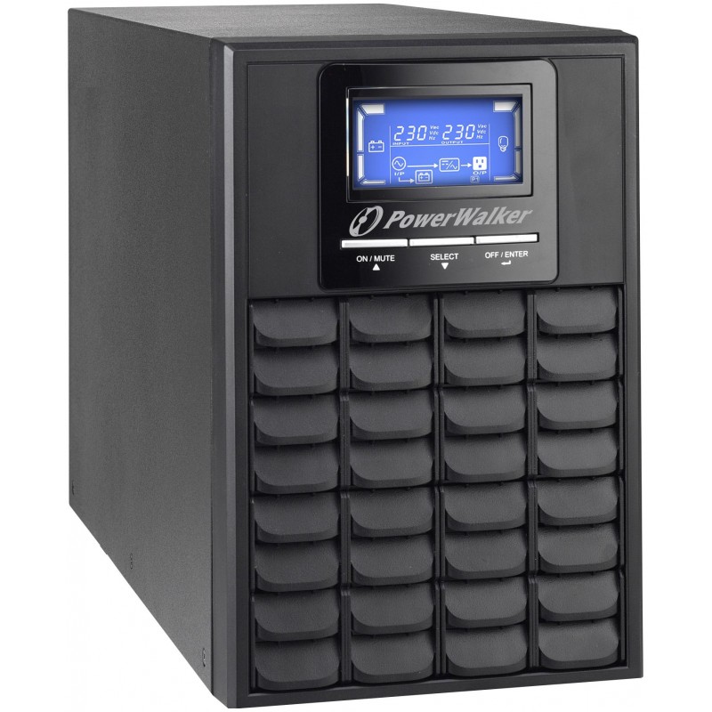 UPS POWERWALKER VFI 1000C LCD, 1000VA, On-Line-VFI 1000C LCD