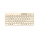 A4tech FBK26C AS Cafe Latte Fstyler безжичнa мини тиха клавиатура, Multi-mode, кирилизирана