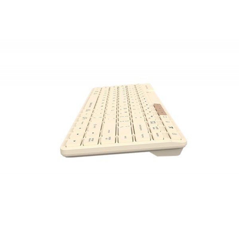 A4tech FBK26C AS Cafe Latte Fstyler безжичнa мини тиха клавиатура, Multi-mode, кирилизирана