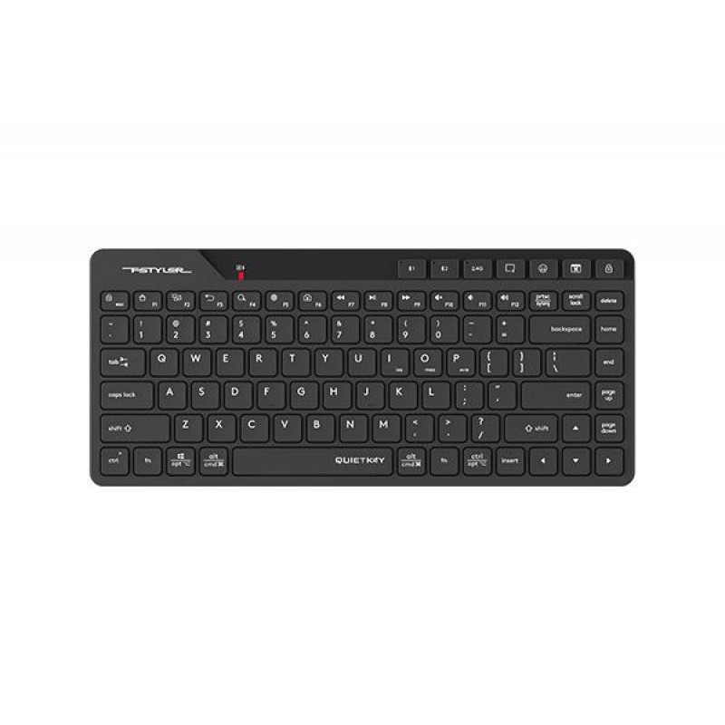 A4tech FBK26C AS Fstyler безжичнa мини тиха клавиатура, Multi-mode, презареждаема батерия