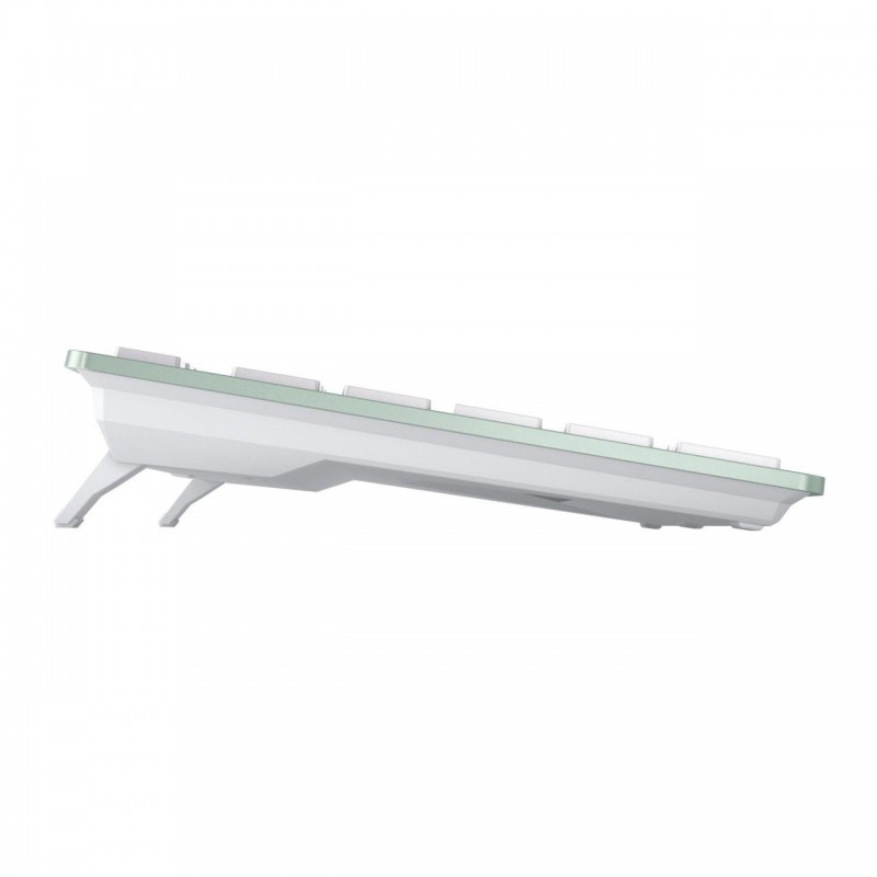 Безжична клавиатура CHERRY KW 7100 MINI BT, Bluetooth, Бледозелена, CHERRY-KEY-JK-7100EU-18