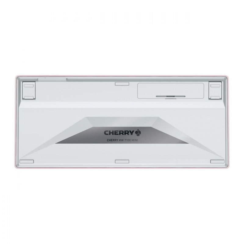 Безжична клавиатура CHERRY KW 7100 MINI BT, Bluetooth, Розова, CHERRY-KEY-JK-7100EU-19