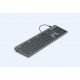 HAMA Жична Клавиатура "CK-400", USB, светеща, пълен размер, черна, HAMA-173058