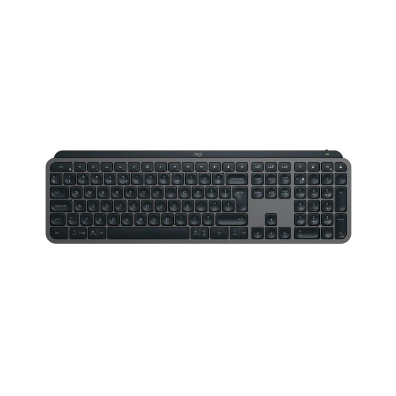 Kлавиатура Logitech MX Keys S, Bluetooth, Illuminated, Черна, LOGITECH-KEY-MX-S-GR