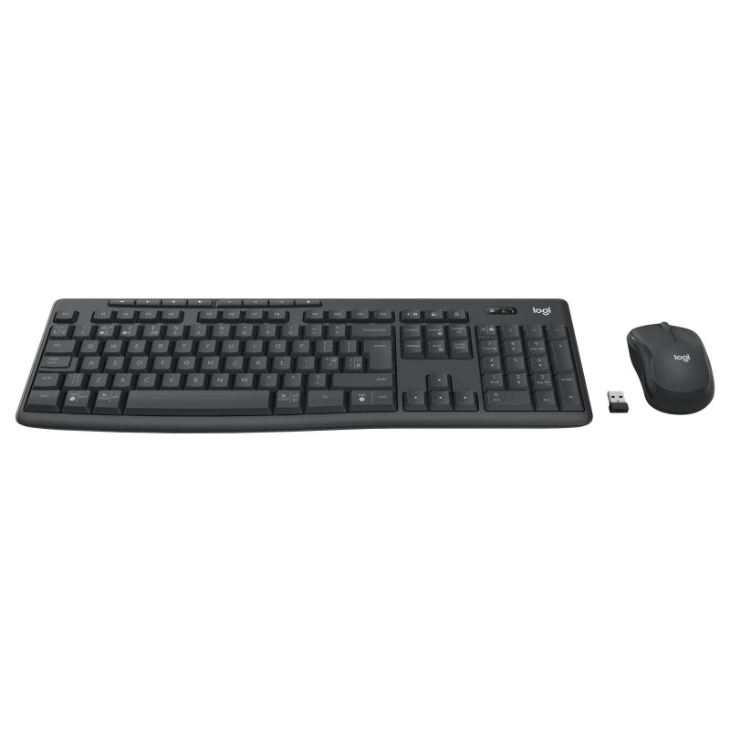 Kомплект безжични клавиатура с мишка Logitech MK370, Bluetooth, Черен, LOGITECH-KEY-920-012077