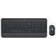 Kомплект безжични клавиатура с мишка Logitech MK650, Черен, LOGITECH-KEY-MK650