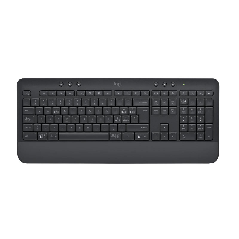 Kомплект безжични клавиатура с мишка Logitech MK650, Черен, LOGITECH-KEY-MK650