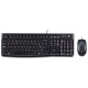 Kомплект клавиатура с мишка Logitech MK120, Черна-MК120