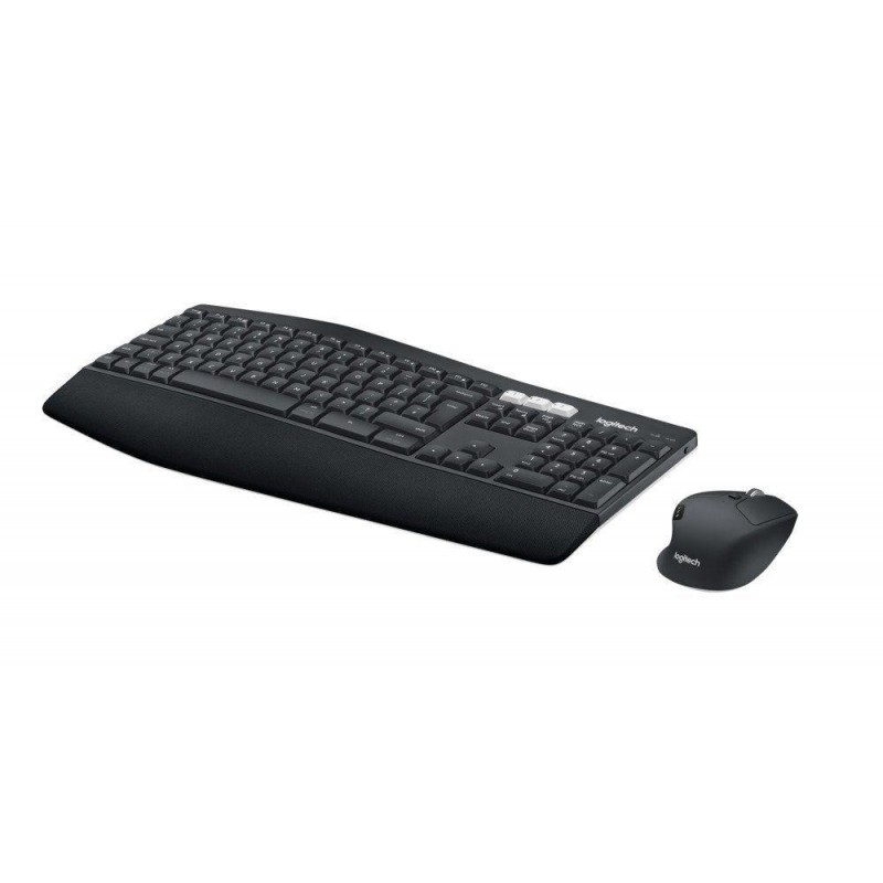 Kомплект клавиатура с мишка Logitech MK850, Безжичен, Bluetooth, 2.4 GHz, Черен, LOGITECH-KEY-MK850