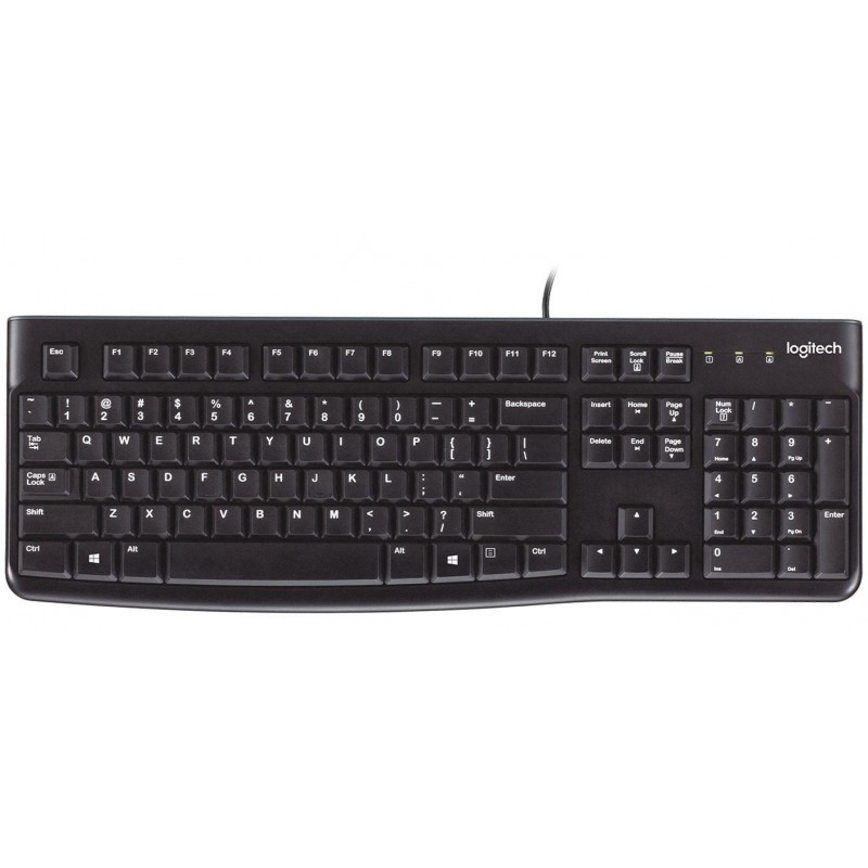 Стандартна клавиатура Logitech K120, US Подредба, LOGITECH-KEY-K120-1