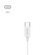 HAMA Слушалки "Season II" USB-C, накрайници, микрофон, защита от прегъване на кабел, бял