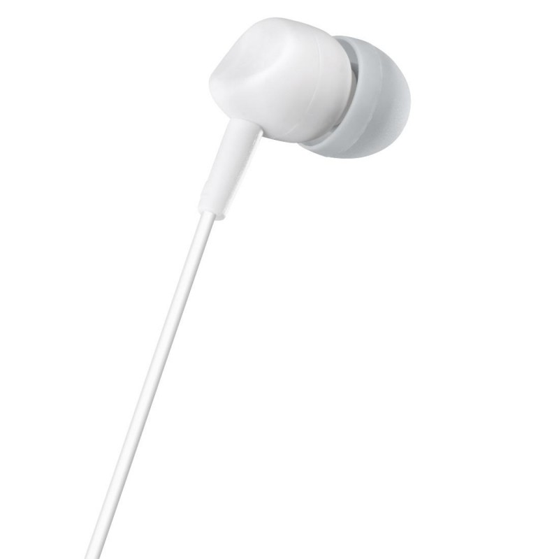 Слушалки с микрофон HAMA Kooky, 3.5 mm, In-Ear, Siri, Google Assistant, Бял, HAMA-184140