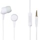 Слушалки с микрофон HAMA Kooky, 3.5 mm, In-Ear, Siri, Google Assistant, Бял, HAMA-184140