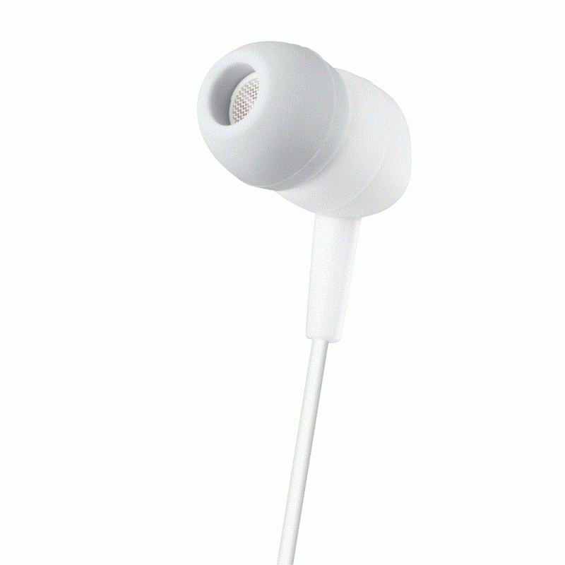 Слушалки с микрофон HAMA Kooky, 3.5 mm, In-Ear, Siri, Google Assistant, Бял, HAMA-184140