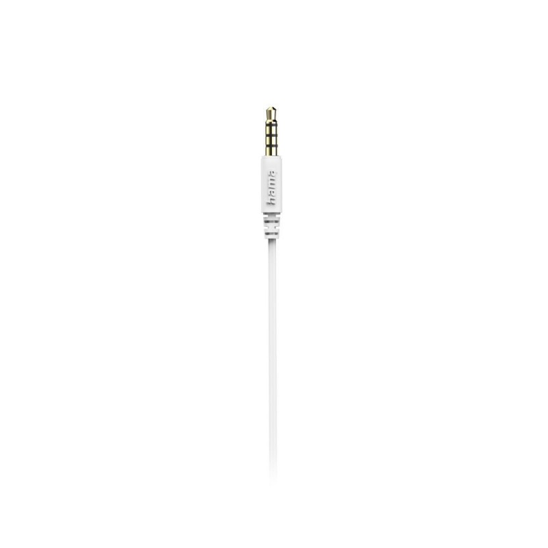 Слушалки с микрофон HAMA Kooky, 3.5 mm, In-Ear, Siri, Google Assistant, Бял, HAMA-184140