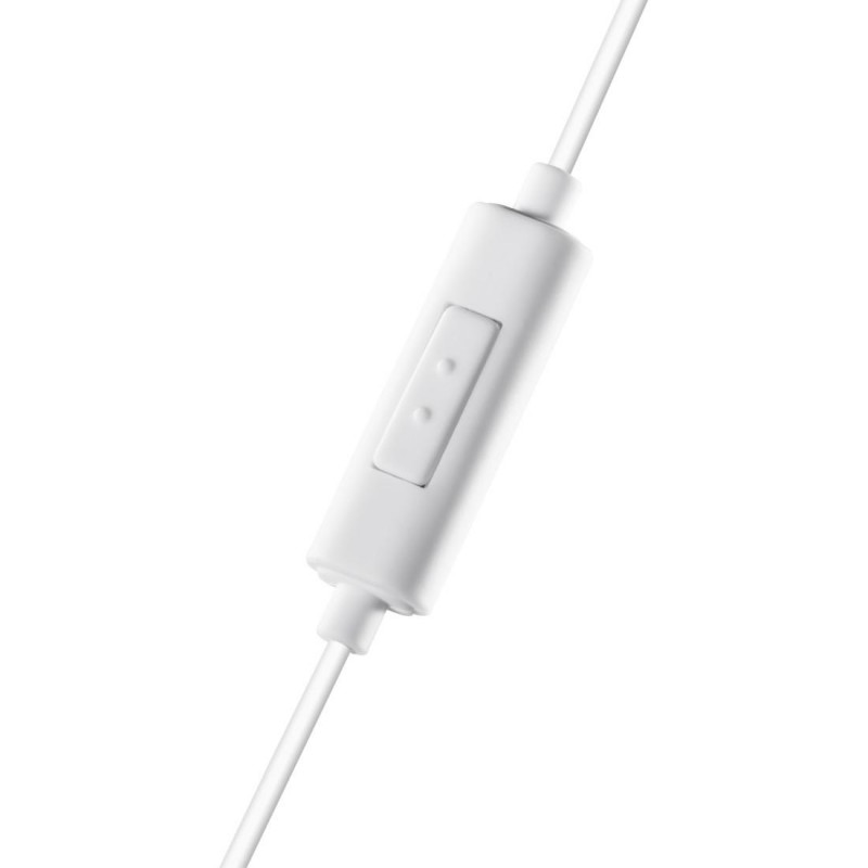 Слушалки с микрофон HAMA Kooky, 3.5 mm, In-Ear, Siri, Google Assistant, Бял, HAMA-184140