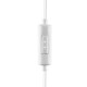 Слушалки с микрофон HAMA Kooky, 3.5 mm, In-Ear, Siri, Google Assistant, Бял, HAMA-184140