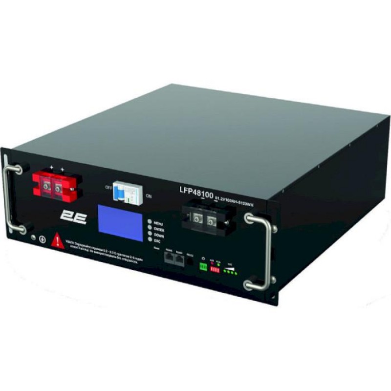 Литиево йонна LIFePO4  Батерия ракмаунт за соларни системи LFP48V100AH  48V / 100Ah -442/ 450