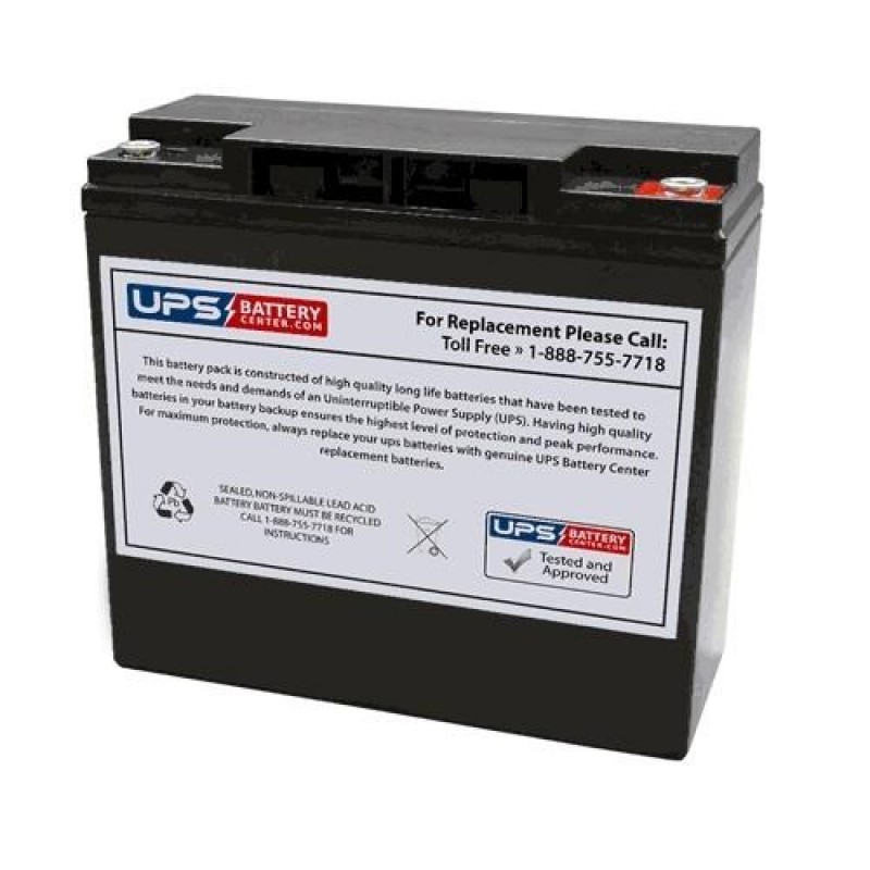 Оловна Гелова Батерия (EV12-18) AGM  12V / 18Ah  181/77/167 mm F13(M5)  RITAR, RITAR-EV12-18