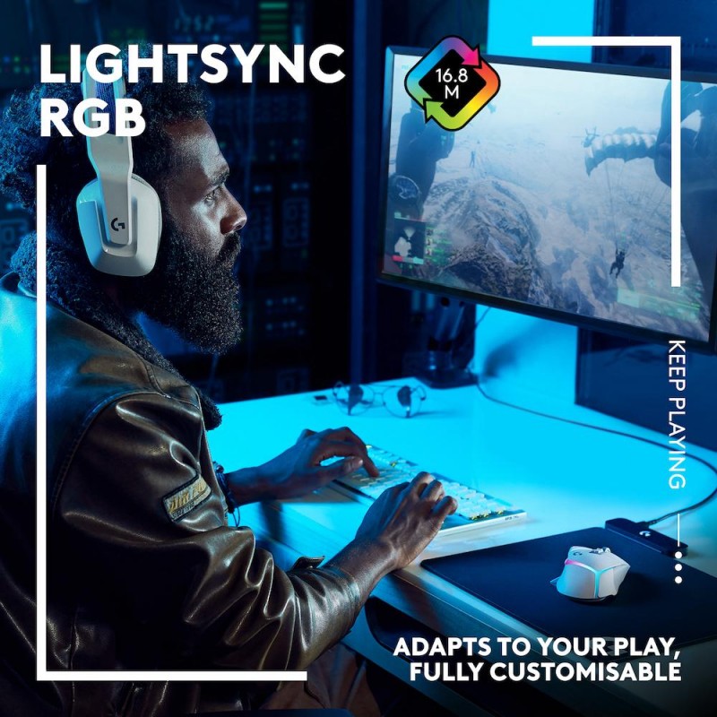Безжична Геймърска мишка Logitech G502 X Lightspeed Black, LOGITECH-MOUSE-G502XL-BK